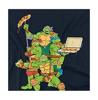 Logovision Men's Tmnt Pizza Party T-Shirt