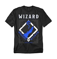 Logovision Men's Dungeons Dragons Wizard Intelligence Wisdom T-Shirt