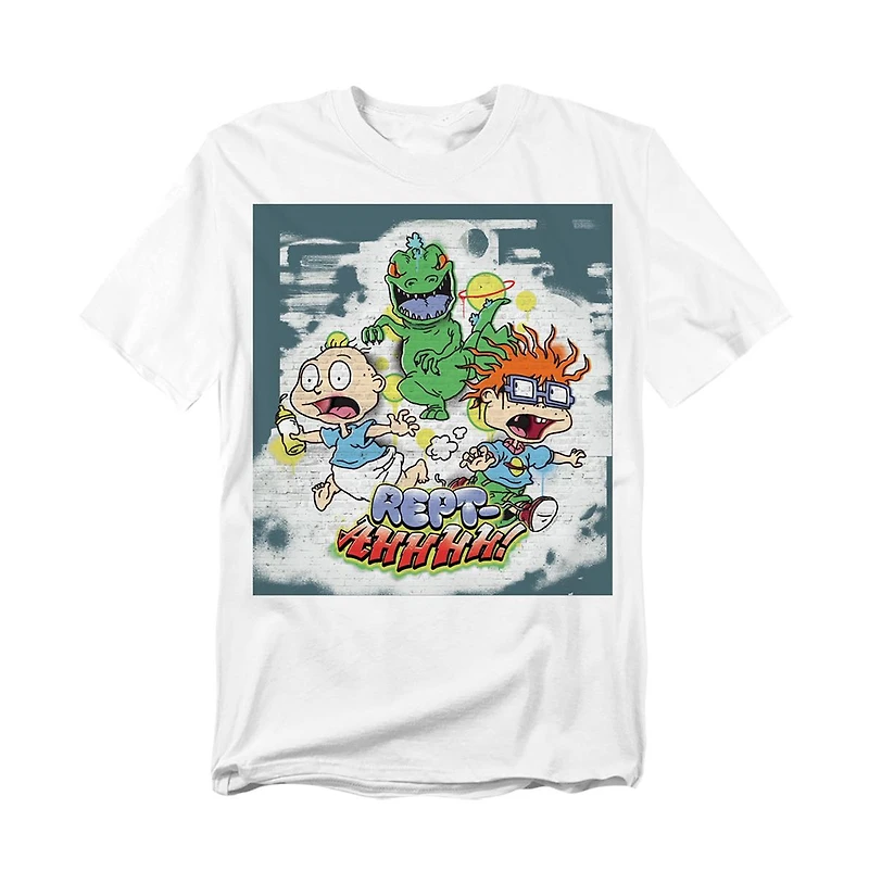 Logovision Men's Rugrats Tommy And Chucky Rept-Ahhhhh! T-Shirt