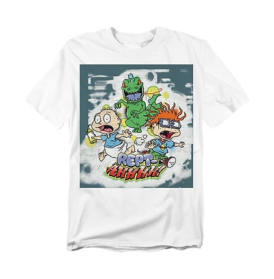 Logovision Men's Rugrats Tommy And Chucky Rept-Ahhhhh! T-Shirt