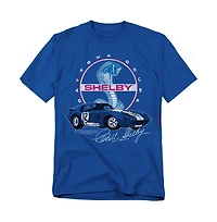 Logovision Men's Carroll Shelby Daytona Coupe Circle Logo T-Shirt