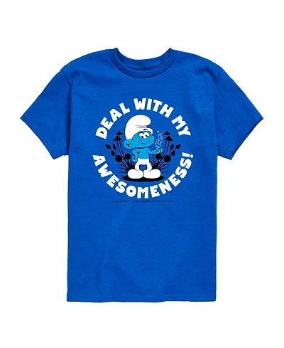 Smurfs Big Boys Awesomeness Graphic T-Shirt