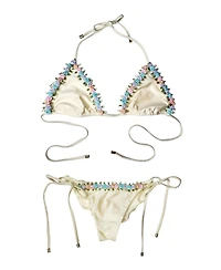 Beach Bunny Swimwear Women's Secret Garden Triangle Bikini Top