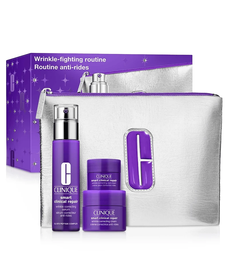 Clinique 4-Pc. Wrinkle-Fighting Routine Skin Care Set