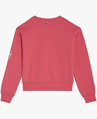 Champion Big Girls Pullover Crewneck Sweatshirt