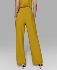 Karl Lagerfeld Paris Women's Straight-Leg Pants