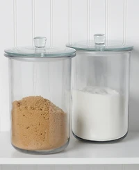 Anchor Hocking 2-Pc. Goode Sundry Lidded Canister Set