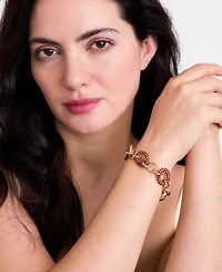 I.n.c. International Concept Pave Chain Link Slider Bracelet, Created for Macy's