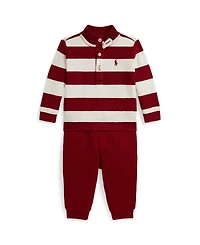 Polo Ralph Lauren Baby Boys 2-Piece Pull On and Pants Set