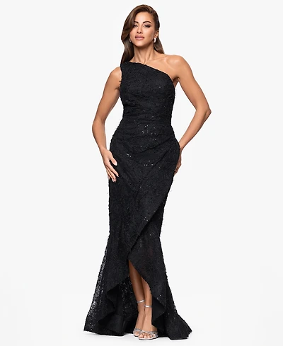 Xscape Women's One Shoulder Dress