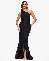 Xscape Women's One Shoulder Dress