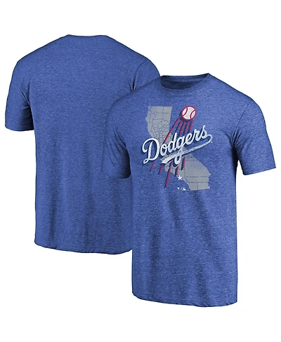 Fanatics Mto Label Men's Royal Los Angeles Dodgers Hometown Collection La County T-Shirt