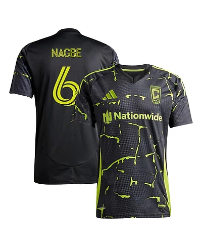 Adidas Men's Darlington Nagbe Black Columbus Crew 2025 The Goosebumps Kit Replica Player Jersey