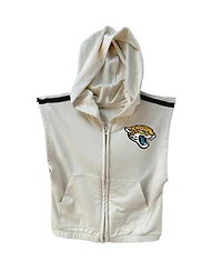 Wes & Willy Girls Toddler Teal/Black Jacksonville Jaguars Sleeveless Full-Zip Hoodie and Skirt Set