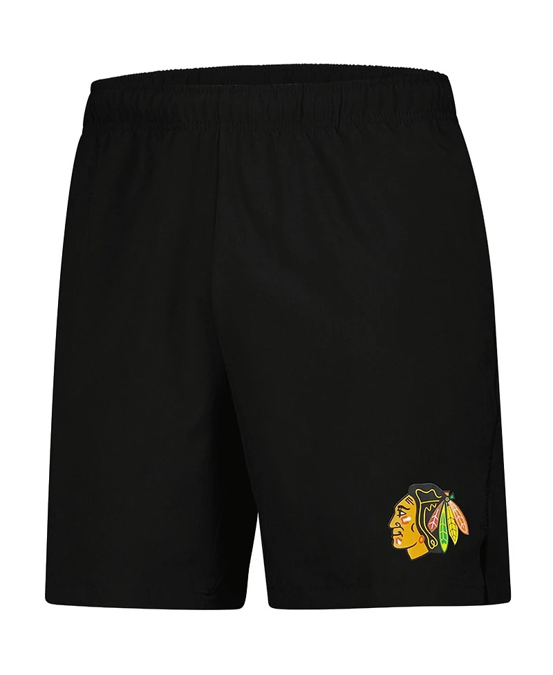 Fanatics Men's Black Chicago Blackhawks Authentic Pro Performance Shorts