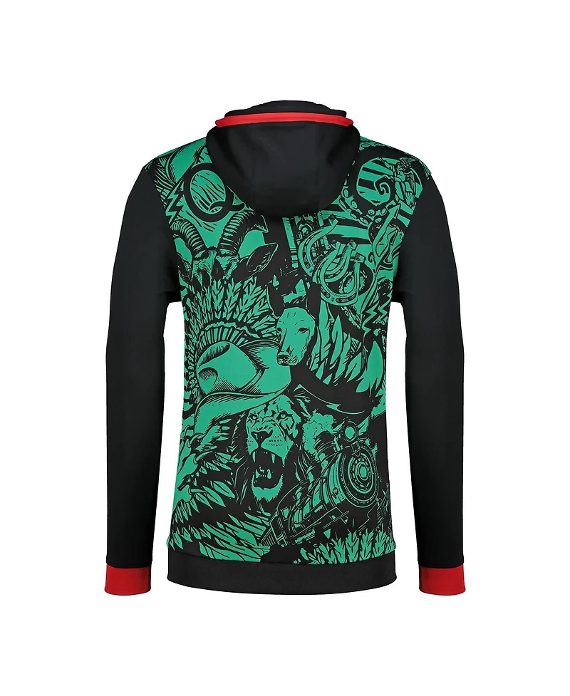Charly Men's Black/Green Liga Mx 2025 Mls All-Star Game Pullover Hoodie