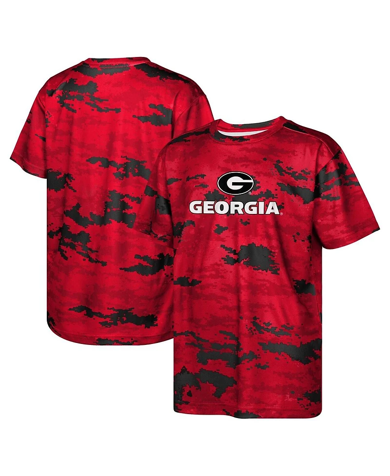 Outerstuff Big Boys and Girls Red Georgia Bulldogs Scrimmage Sublimated T-Shirt