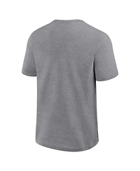 Fanatics Men's Heather Gray Buffalo Bills Big Tall Top Notch T-Shirt