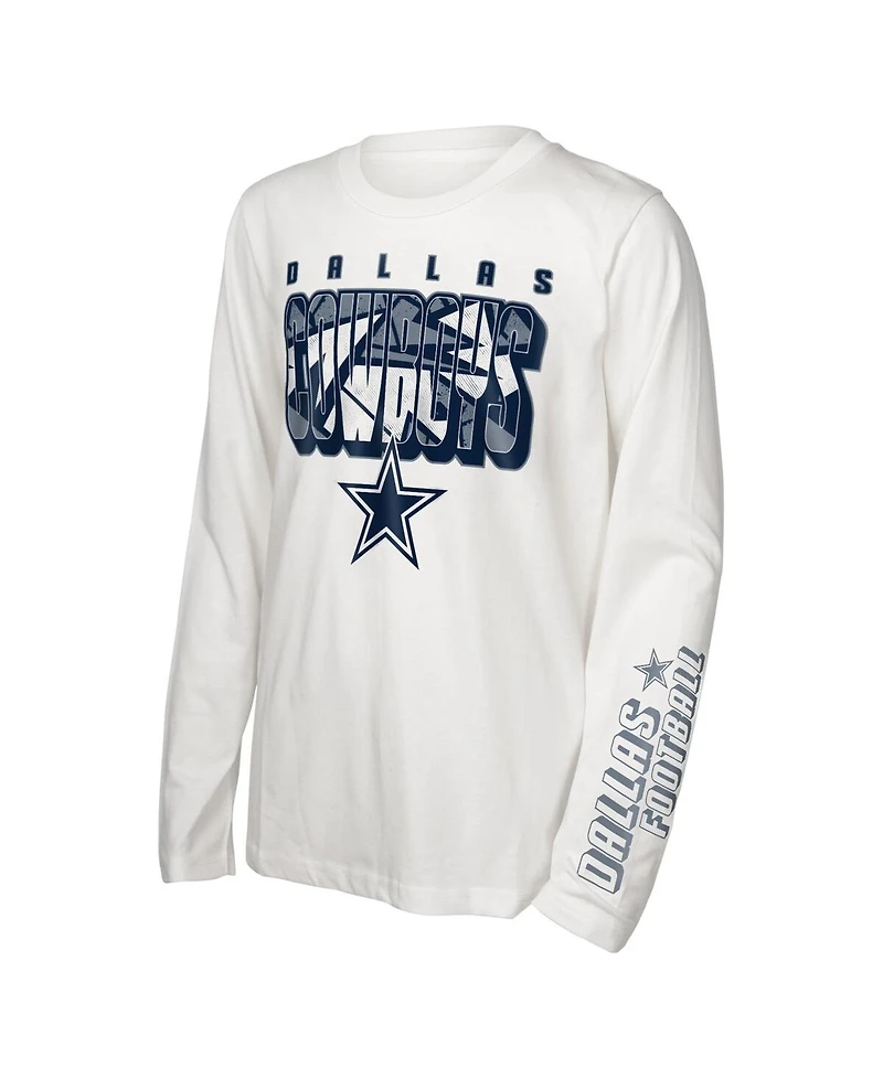 Outerstuff Preschool Dallas Cowboys the Mix T-Shirt Combo Set
