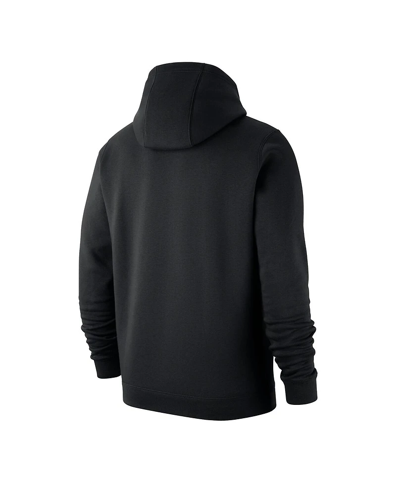 Nike Men's Black Air Force Falcons Space Rivalry Fleece Pullover Hoodie