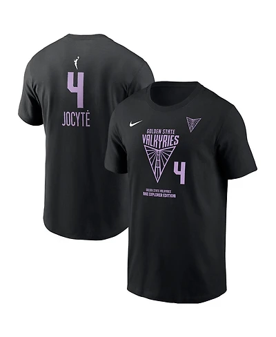 Nike Men's and Women's Juste Jocyte Black Golden State Valkyries Name Number T-Shirt