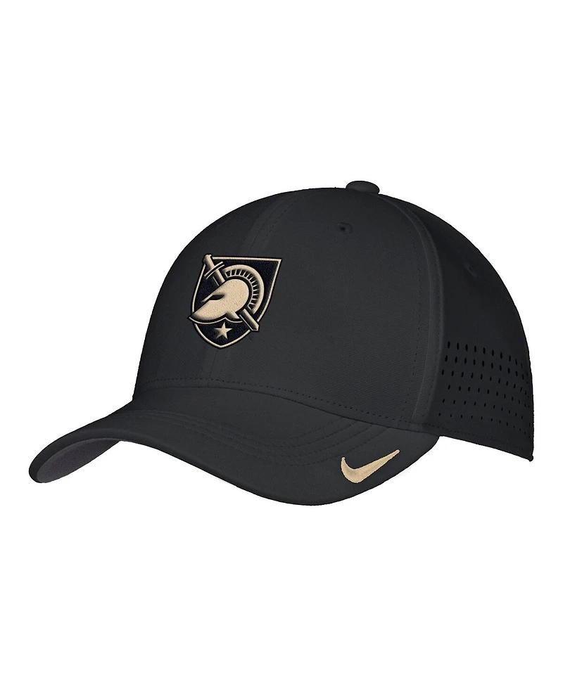 Nike Men's Black Army Black Knights 2025 On-Field Performance Flex Hat