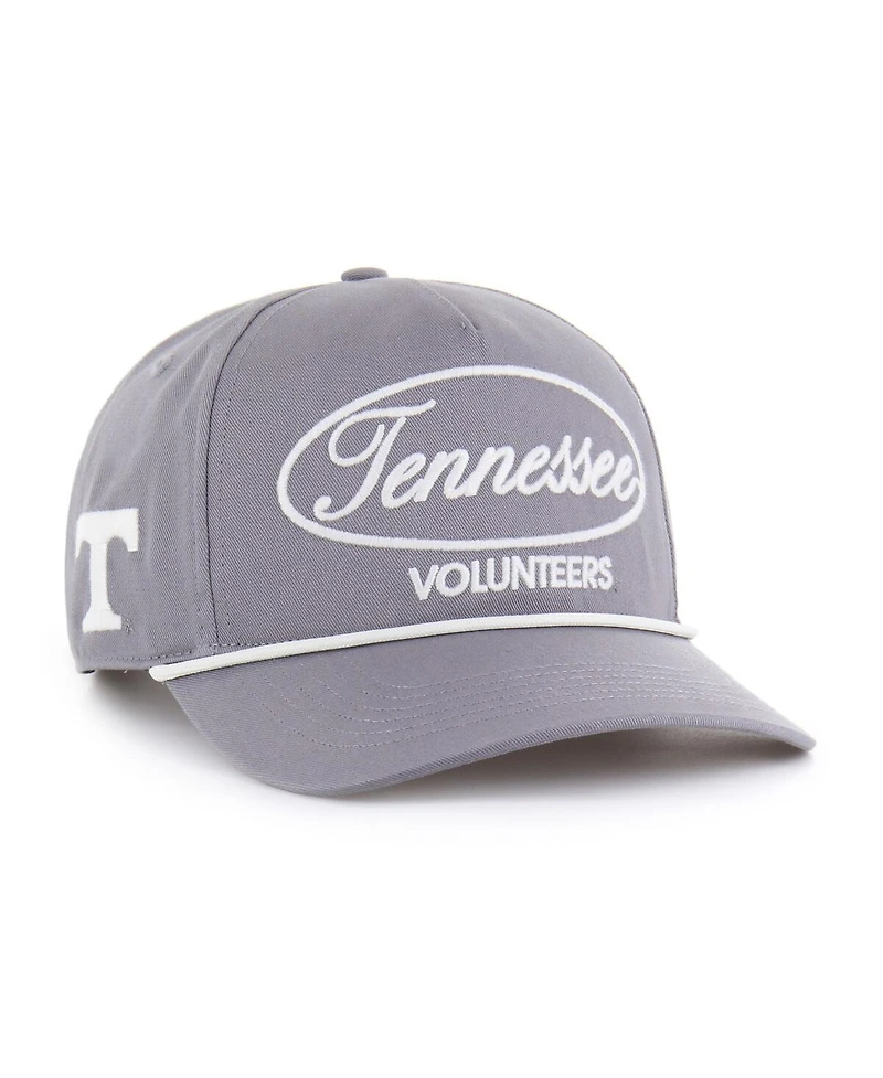 '47 Brand Men's Gray Tennessee Volunteers Contemporary Basics Foundational Rope Hitch Adjustable Hat