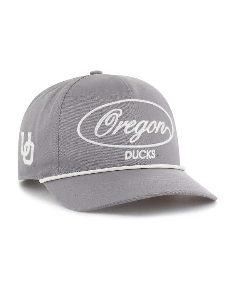 '47 Brand Men's Gray Oregon Ducks Contemporary Basics Foundational Rope Hitch Adjustable Hat
