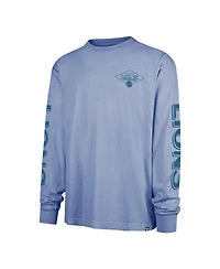 '47 Brand Men's Blue Detroit Lions Cairn Ravine Foundation Long Sleeve T-Shirt
