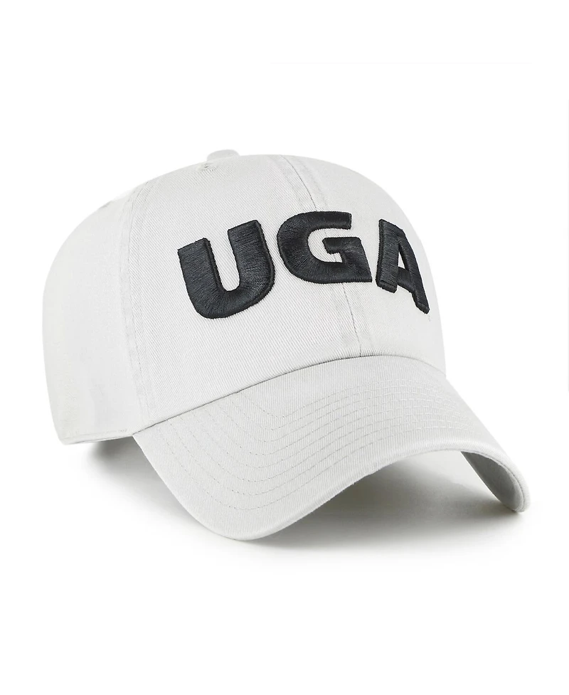 '47 Brand Men's Gray Georgia Bulldogs Clean Up Adjustable Hat