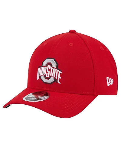New Era Men's Scarlet Ohio State Buckeyes Team Collective 9FORTY M-Crown Adjustable Hat