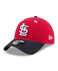 New Era Men's Red/Navy St. Louis Cardinals 2025 Mlb All-Star Game 9TWENTY Adjustable Hat