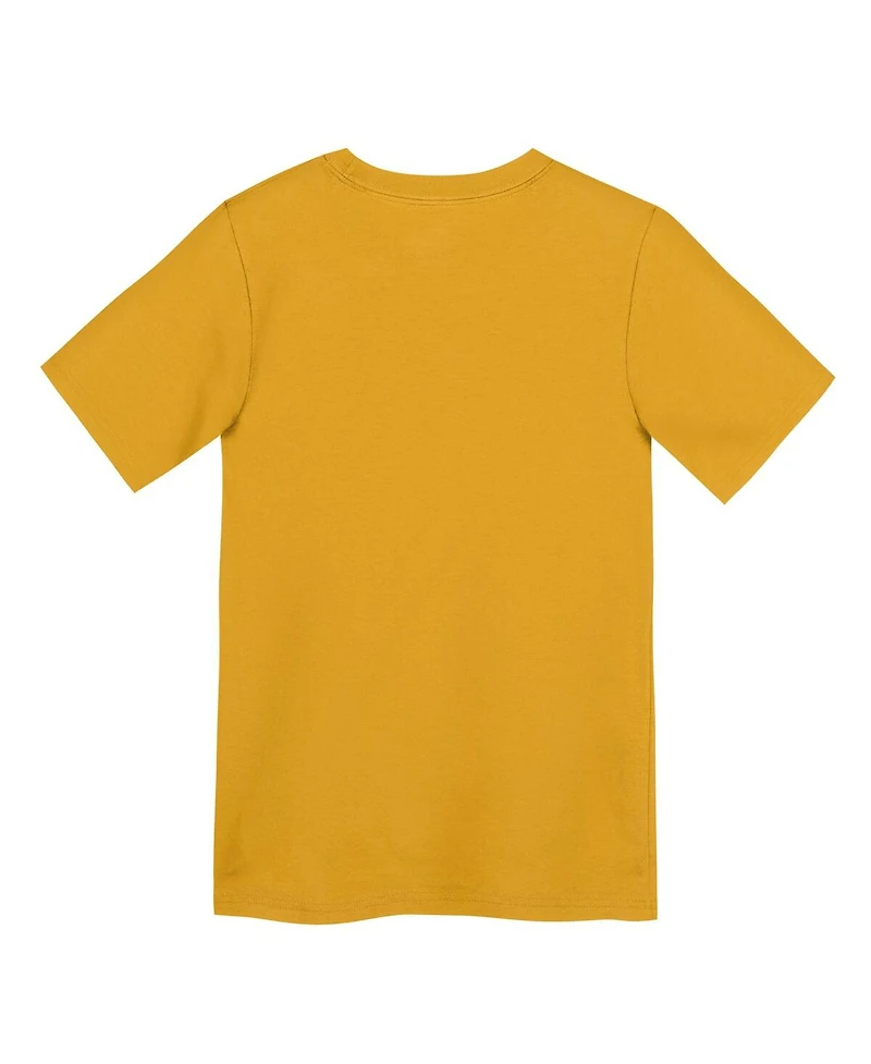 Nike Preschool Gold Green Bay Packers Icon Legend Performance T-Shirt