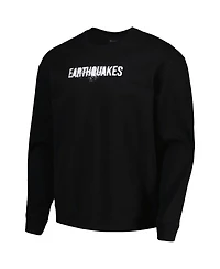 The Wild Collective Men's Black San Jose Earthquakes Pullover Sweatshirt