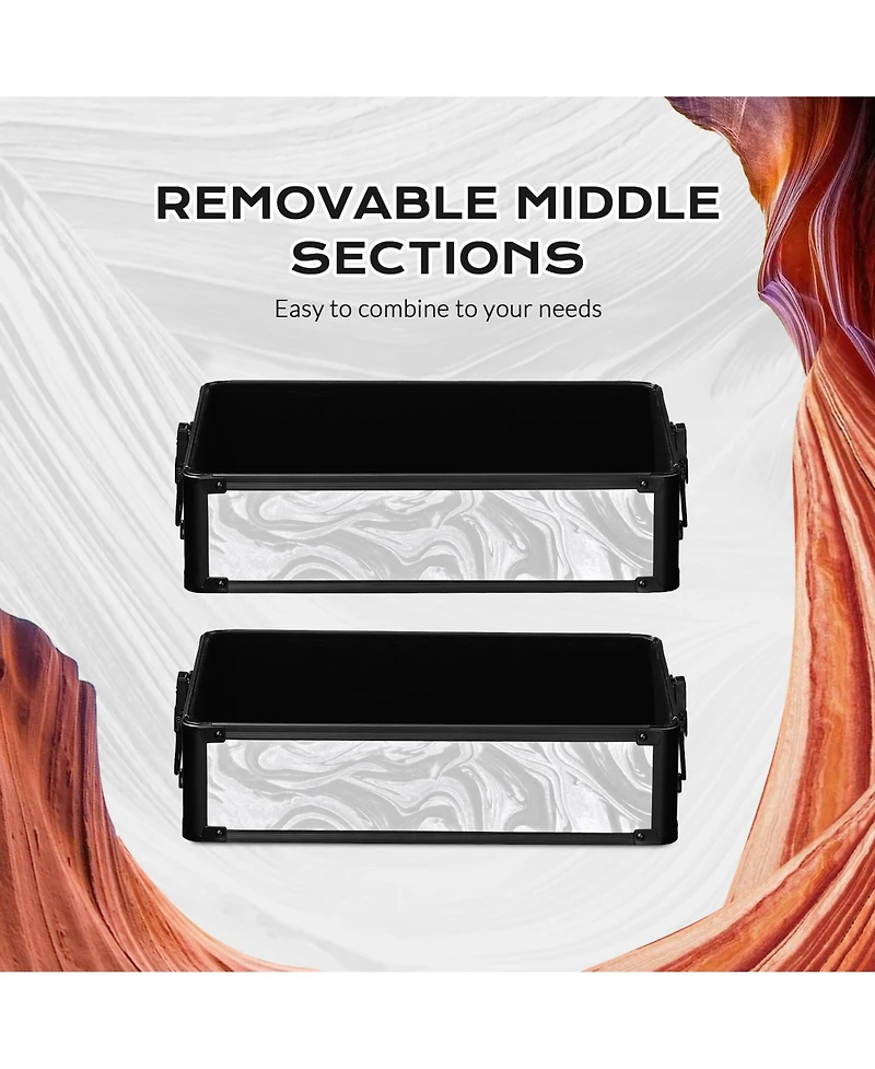 Byootique Rolling Makeup Train Case 4in1 Cosmetic