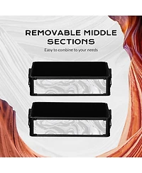 Byootique Rolling Makeup Train Case 4in1 Cosmetic