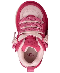Ugg Toddler Boys and Girls Lo Lowmel Two-Tone Flat Lace Sneaker