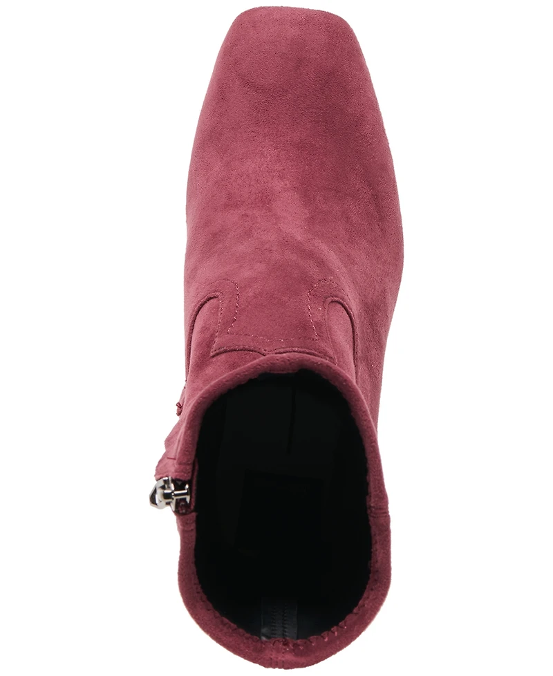 Dolce Vita Women's Roan Square-Toe Pull-On Stretch Dress Booties