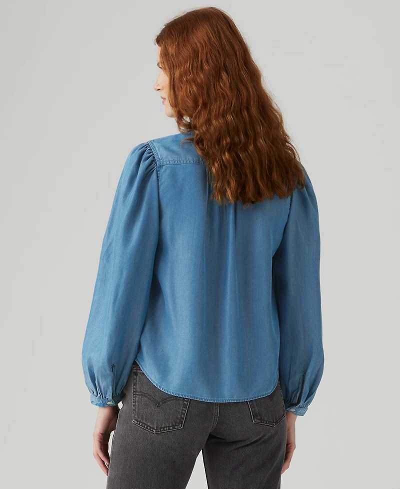 Levi's Women's Journey Western Point Collar Shirt