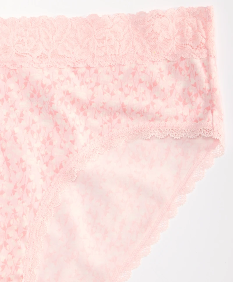 State of Day Women's Cotton Blend Lace-Trim Hipster Underwear, Created for Macy's