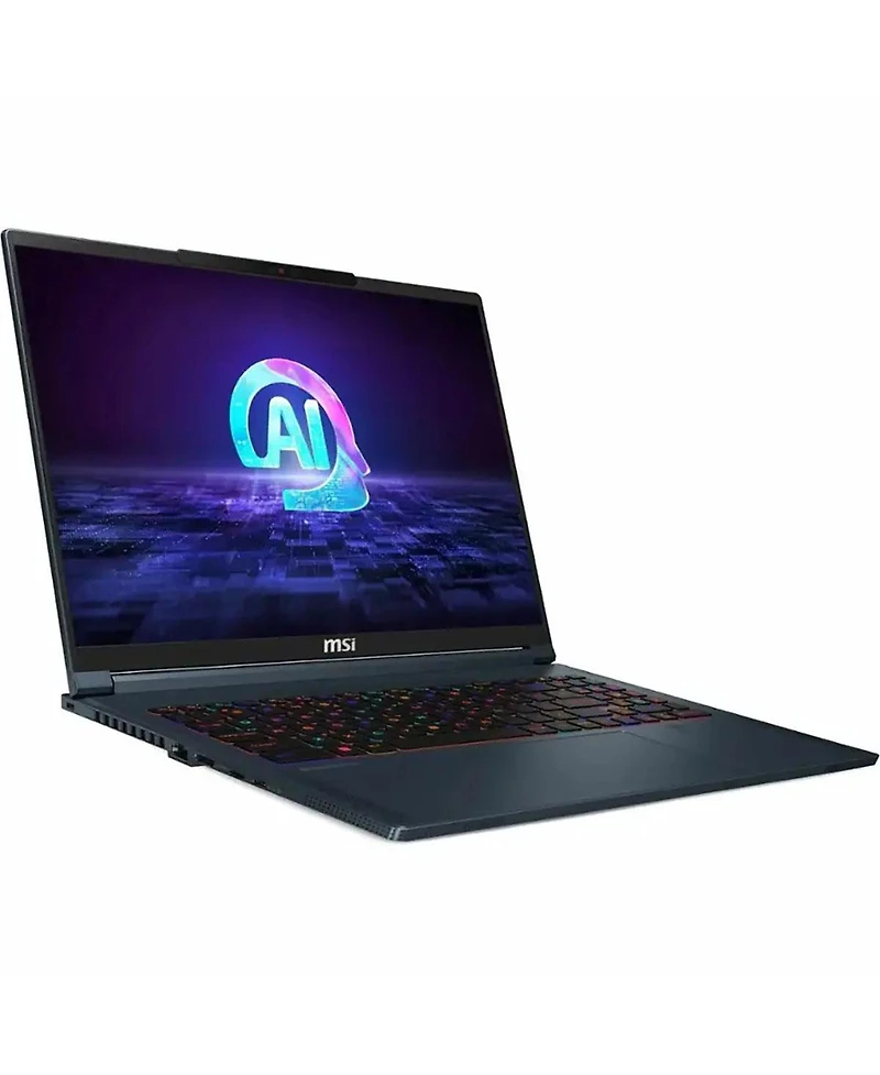 Msi Stealth 16 Ai Studio A1VGG-091US 16" Wuxga 165Hz Gaming Laptop, Intel Core Ultra 9-185H 2.3GHz, 32GB Ram, 1TB Ssd, Nvidia GeForce Rtx 4070 8GB, Wi