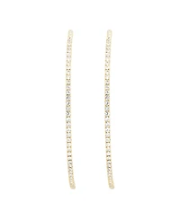 Crystal Hoop Earrings