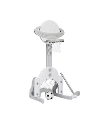Akiudex 3 in 1 Adjustable Kids Basketball Hoop with Soccer and Golf Game
