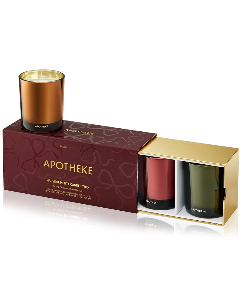 Apotheke 3-Pc. Harvest Petite Scented Candle Gift Set