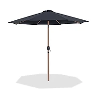 Meridian Furniture Fiji Black Fabric Patio Umbrellas