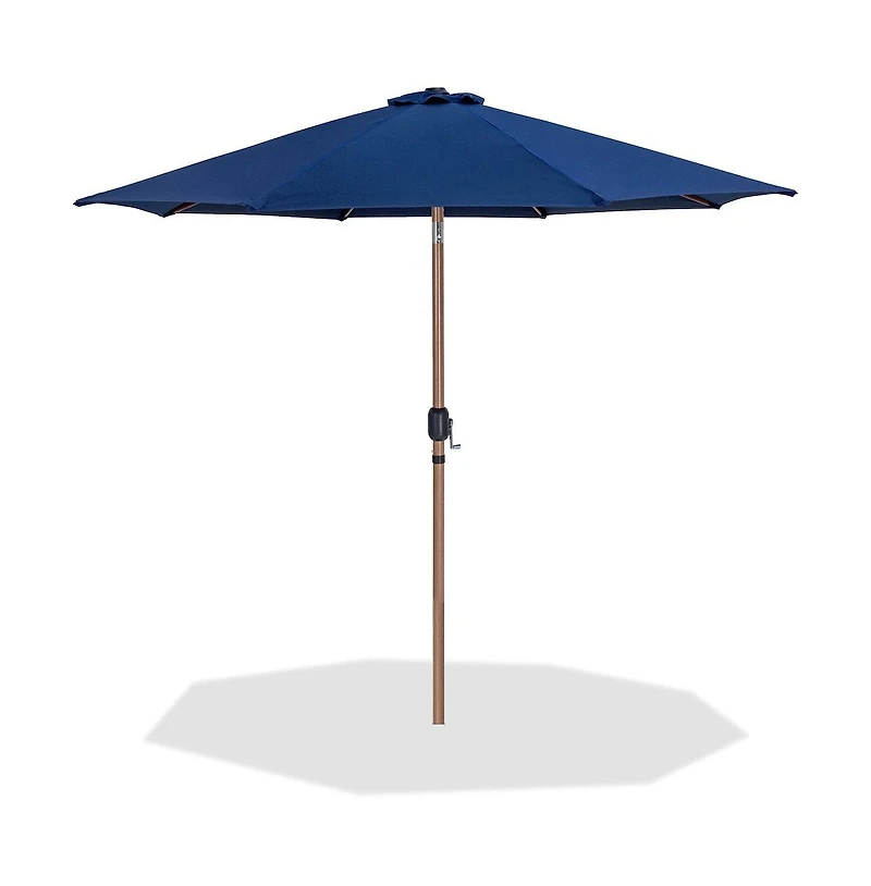Meridian Furniture Fiji Navy Fabric Patio Umbrellas