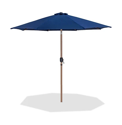 Meridian Furniture Fiji Navy Fabric Patio Umbrellas