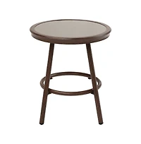 Enitial Star Haft Aluminum Indoor and Outdoor 3pc Table and Chair Set