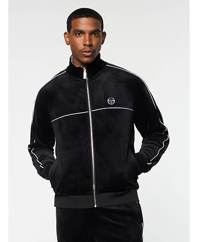 Sergio Tacchini Men's Lioni Velour Track Jacket