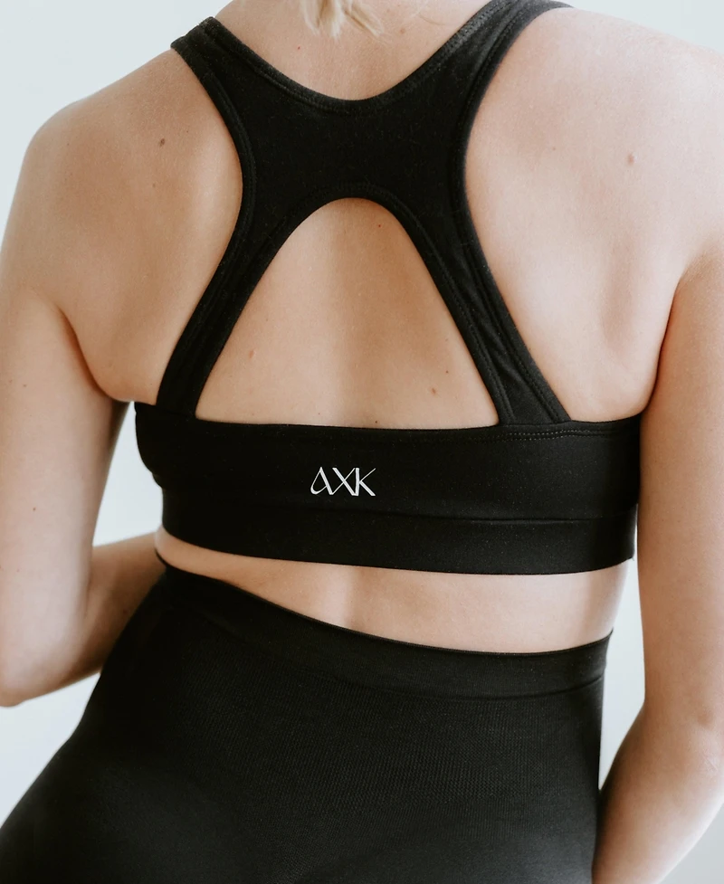 Axk Women's High Impact Racer Back Maternity & Nursing Sports Bra with Easy-Release Breastfeeding Clips